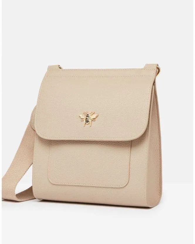 Alice Wheeler Bloomsbury Crossbody Bag - Stone