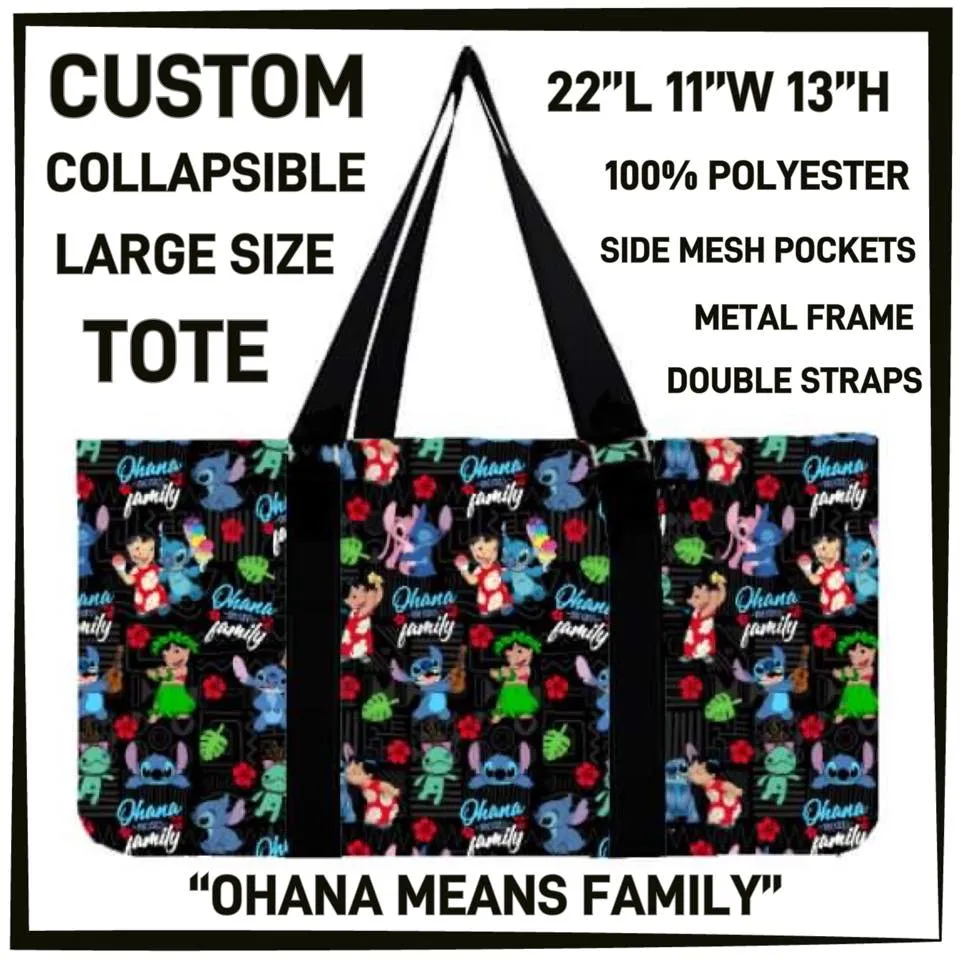 Amazing Collapsible Tote Bag w/ Pockets