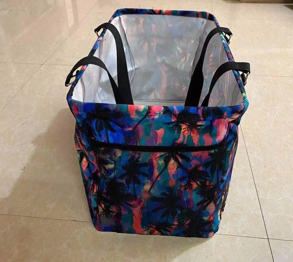 Amazing Collapsible Tote Bag w/ Pockets