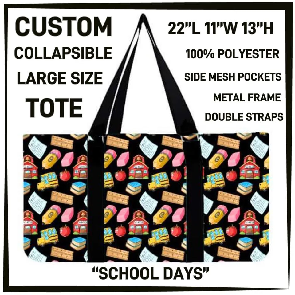 Amazing Collapsible Tote Bag w/ Pockets