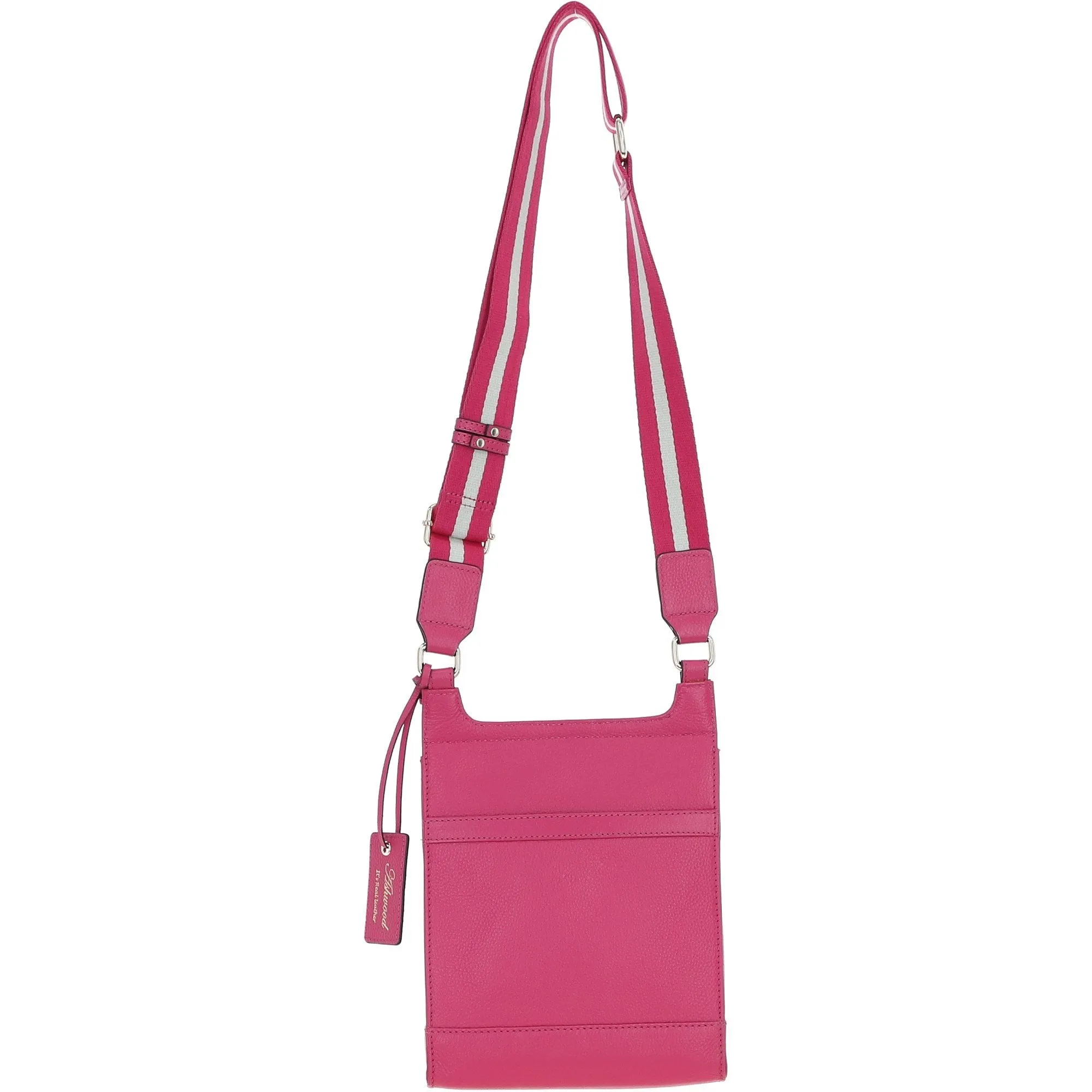 Ashwood Leather Exquisite Crossbody Bag Pink: X-33