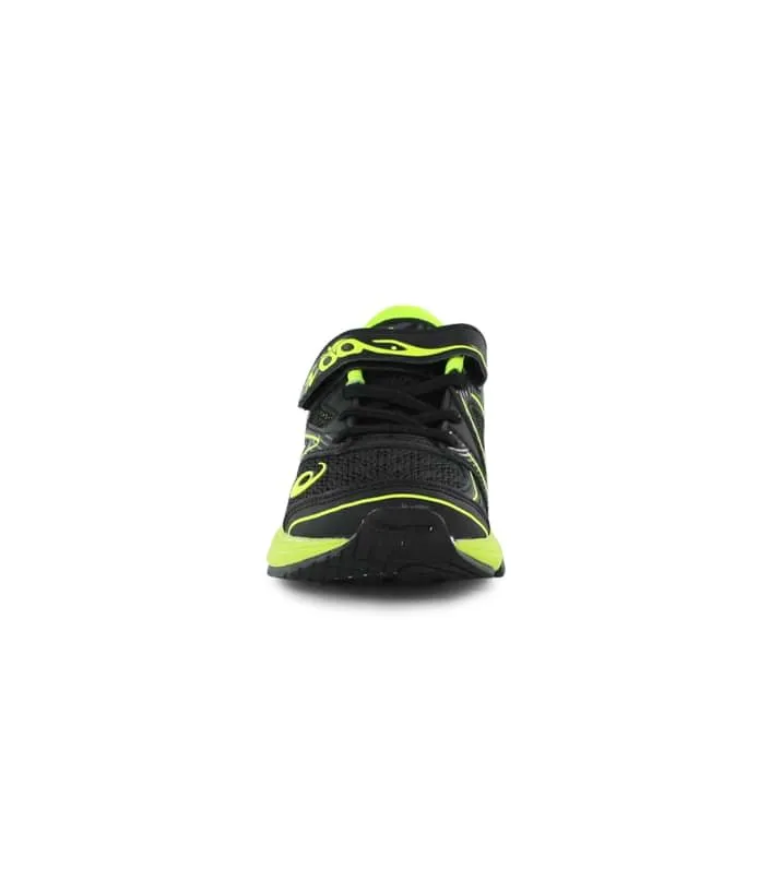 asics gel-noosa ps kids black yellow