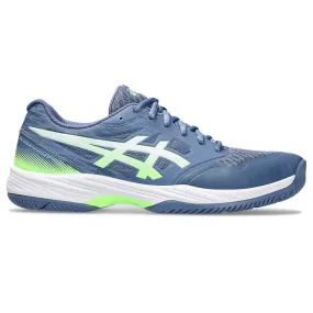 ASICS Men's Gel-Court Hunter 3 Badminton Shoe (Denim Blue/Lime Burst)