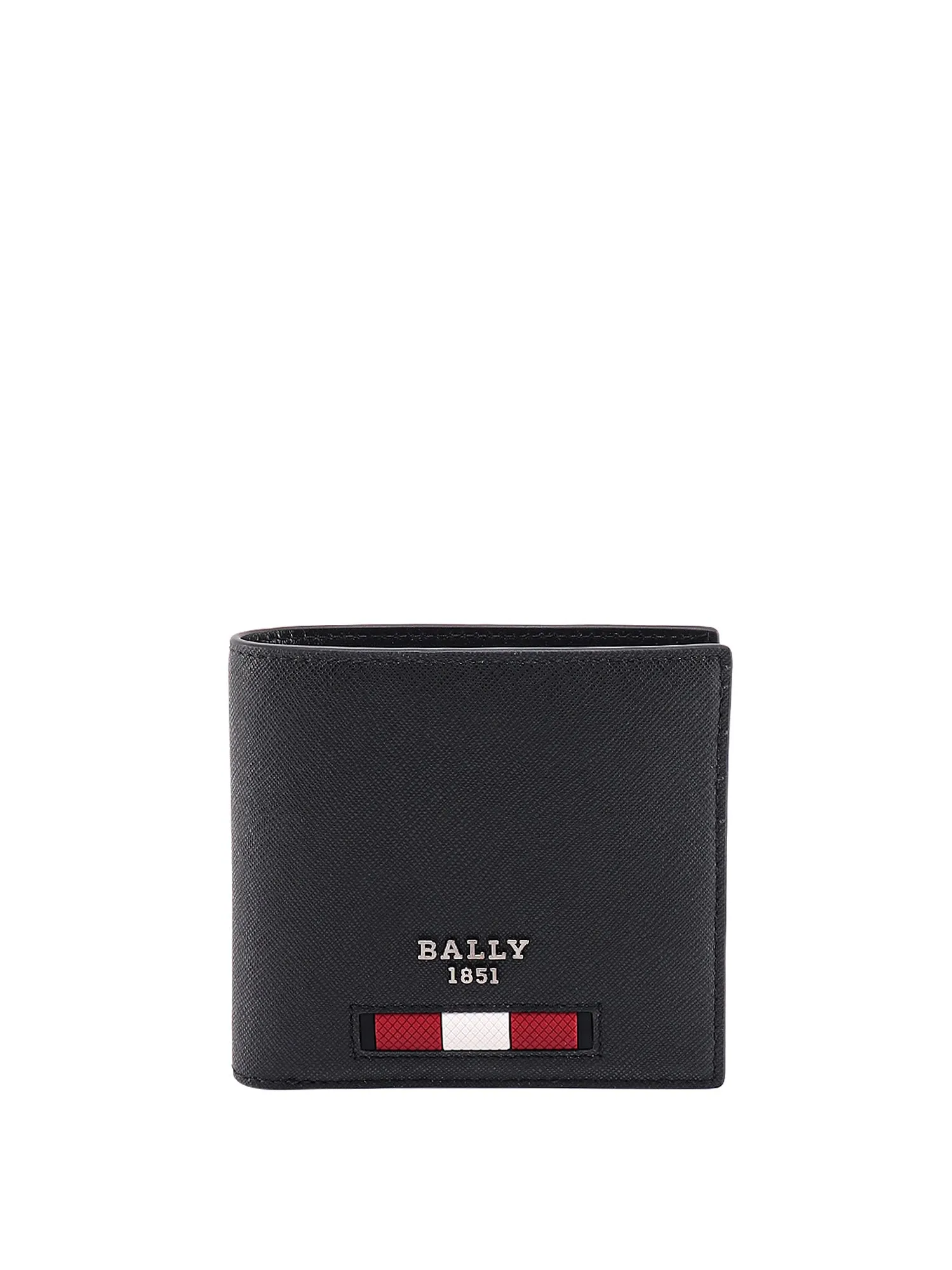 Bally Logo Plaque Bi-Fold Wallet