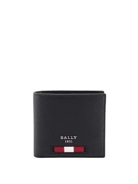 Bally Logo Plaque Bi-Fold Wallet