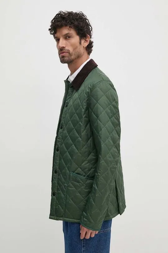 Barbour jacket men's green color