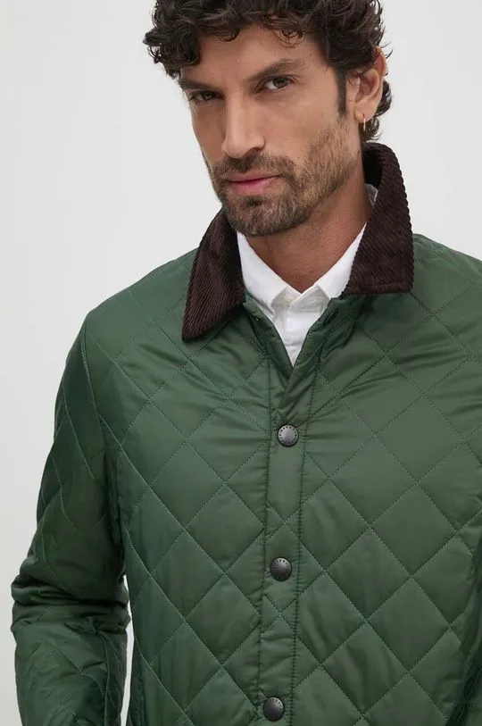 Barbour jacket men's green color