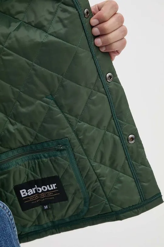 Barbour jacket men's green color