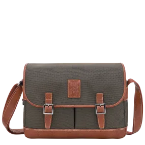 Boxford L Crossbody bag Brown - Recycled canvas