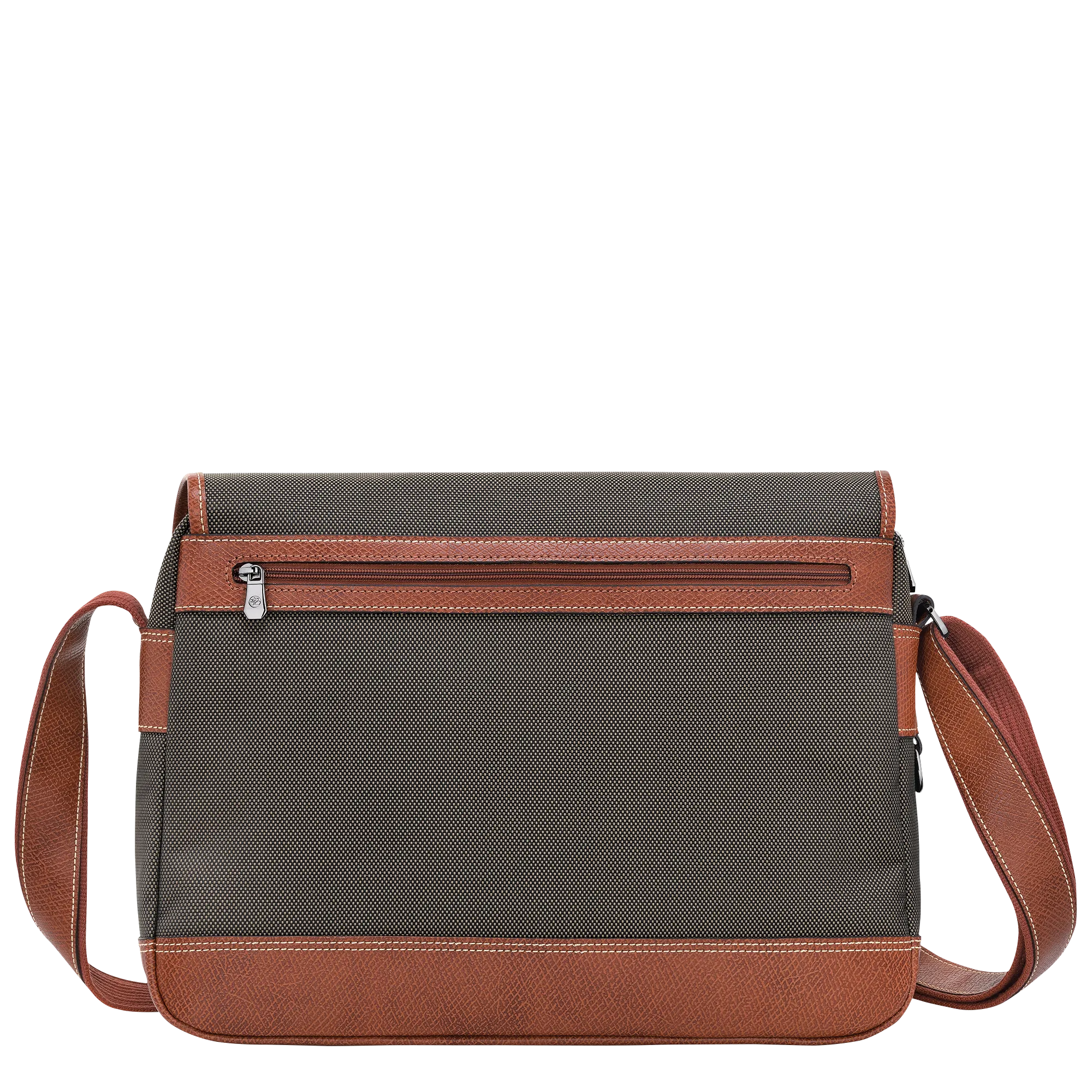 Boxford L Crossbody bag Brown - Recycled canvas