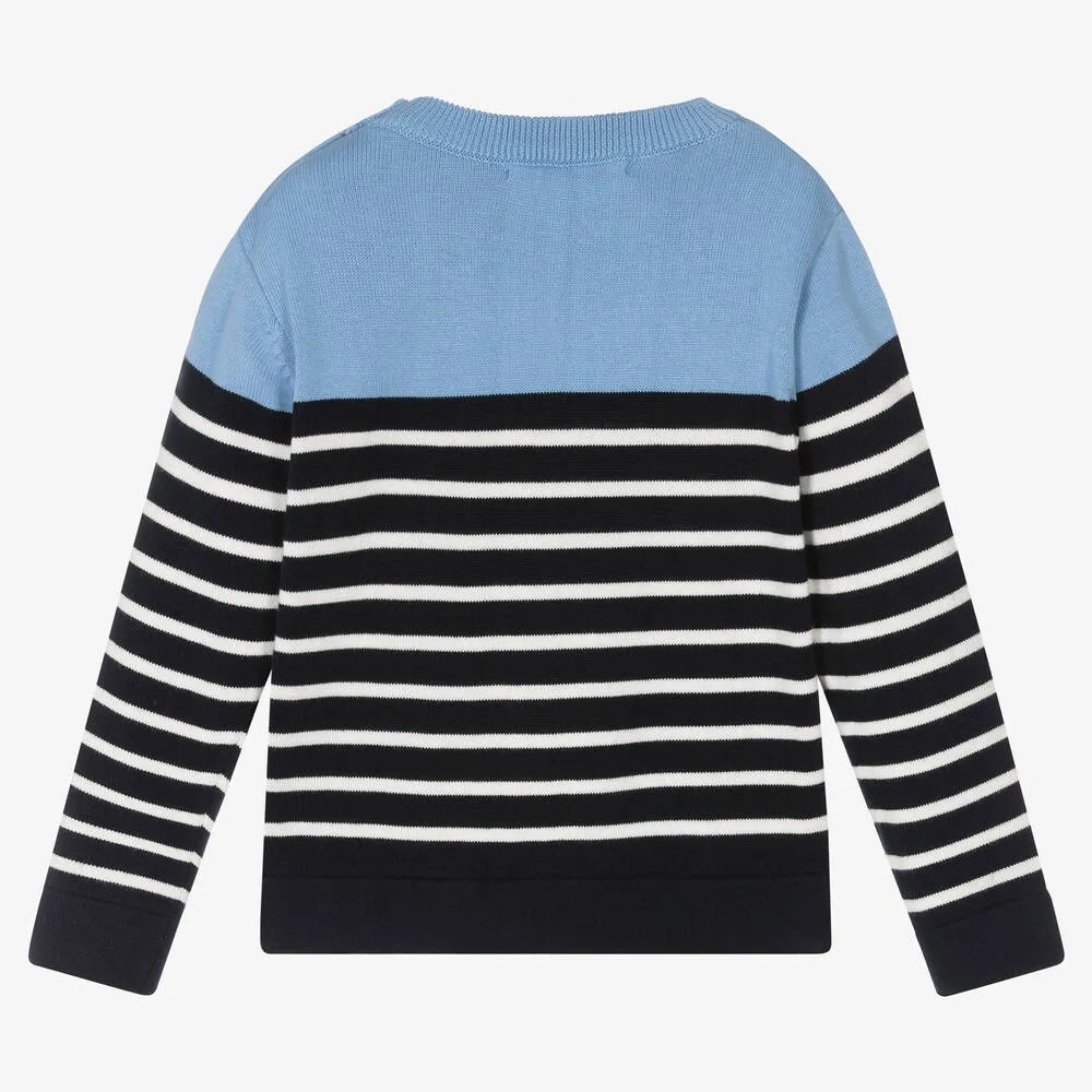 Boys Breton Stripe Sweater