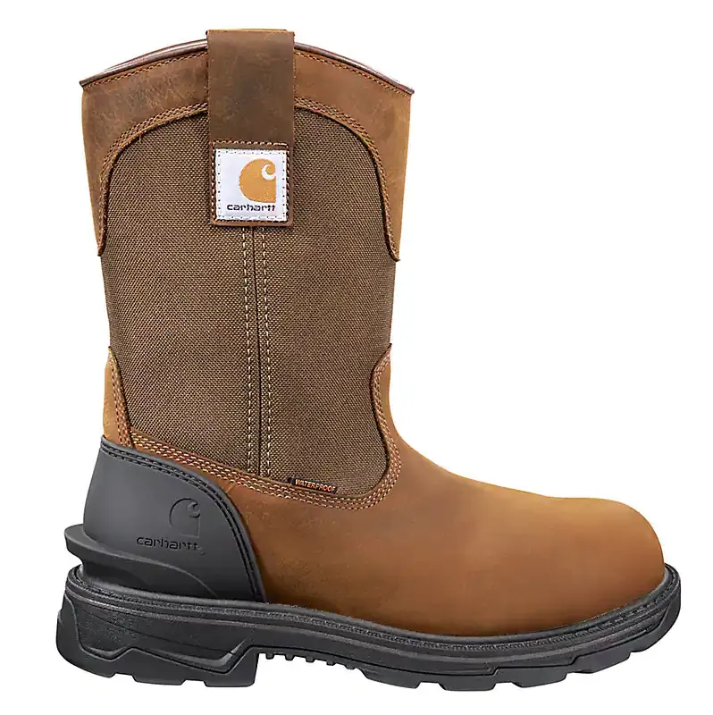 Carhartt IRONWOOD WATERPROOF 11 SOFT TOE WELLINGTON 10.5M Bison Brown Oil Tan