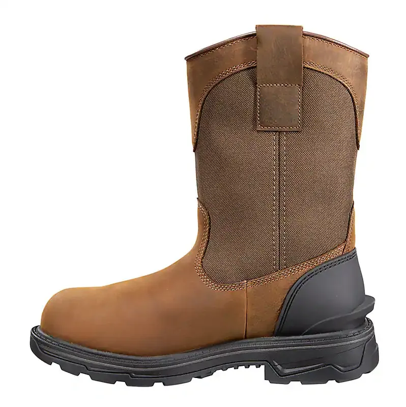 Carhartt IRONWOOD WATERPROOF 11 SOFT TOE WELLINGTON 10.5M Bison Brown Oil Tan