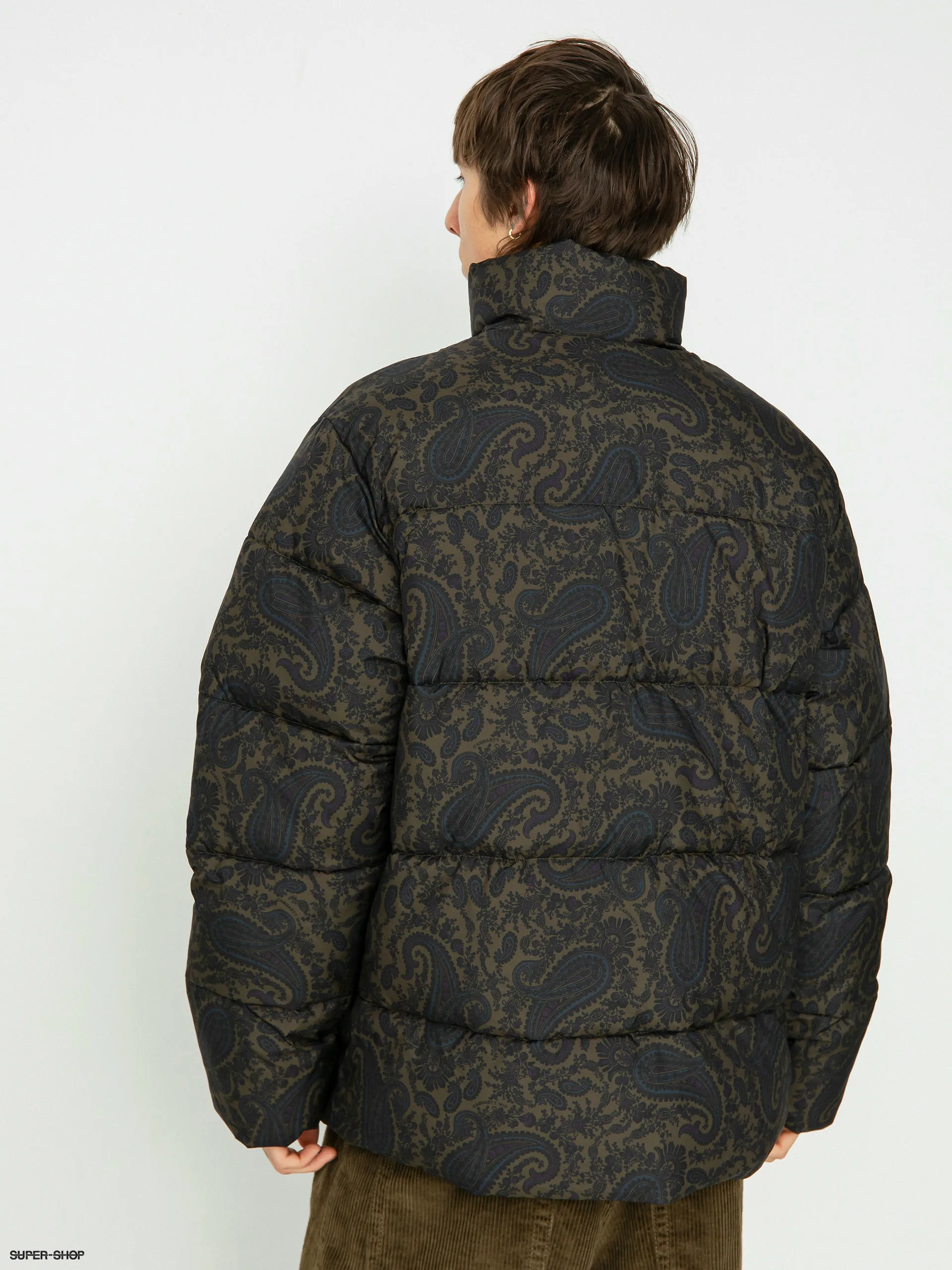 Carhartt WIP Springfield Jacket (paisley print plant/black)