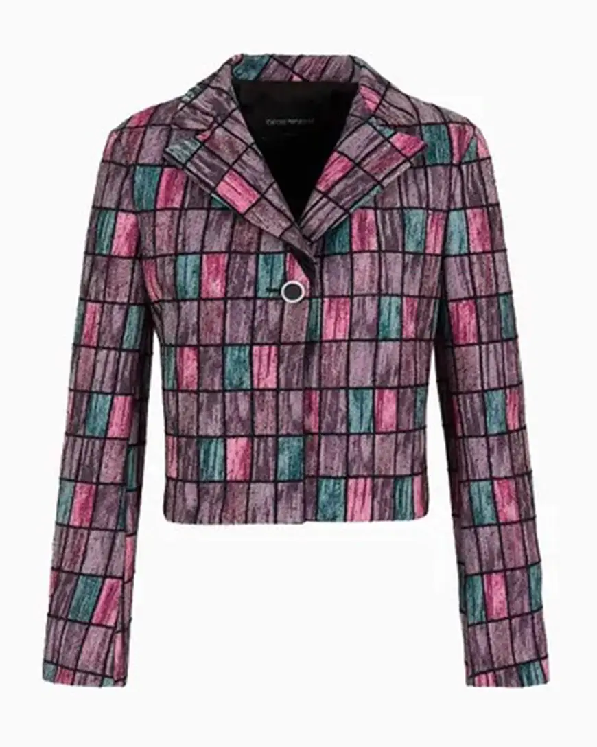 Carrie Preston Elsbeth 2024 Geometric Jacket - William Jacket