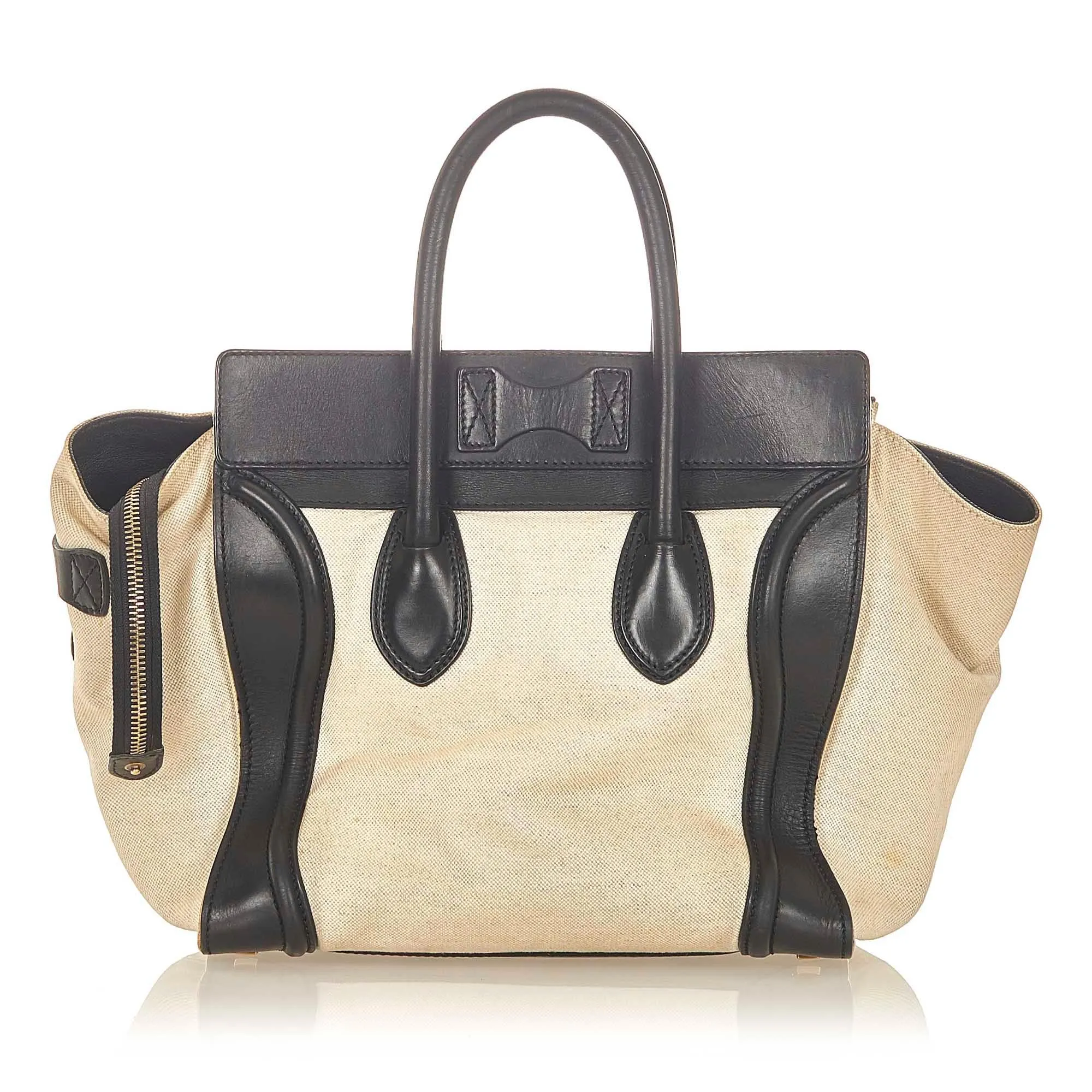 Celine Luggage Tote Leather Tote Bag (SHG-19895)