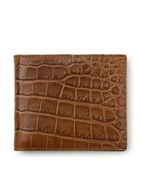 Classic Wallet No. 101 in Chestnut Crocodile