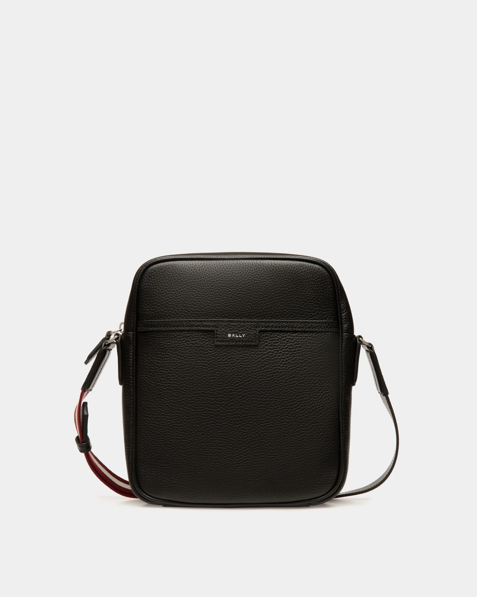 Code Crossbody Bag in Leather 