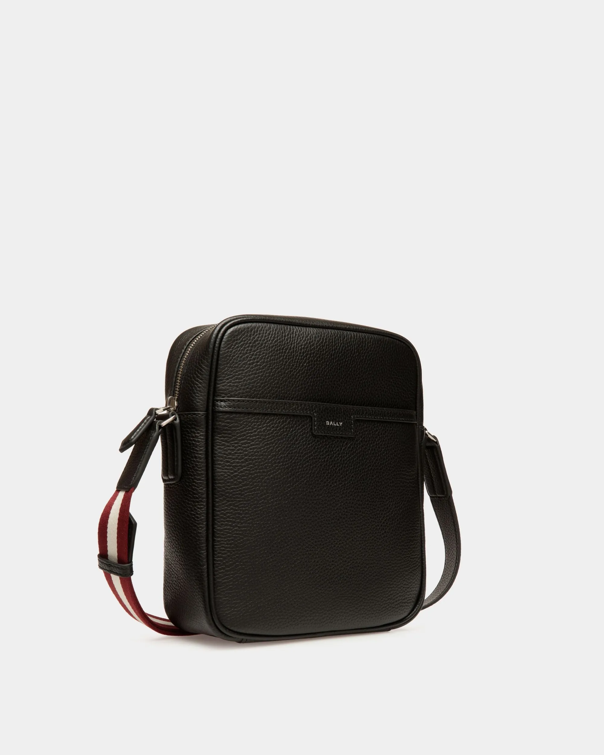 Code Crossbody Bag in Leather 