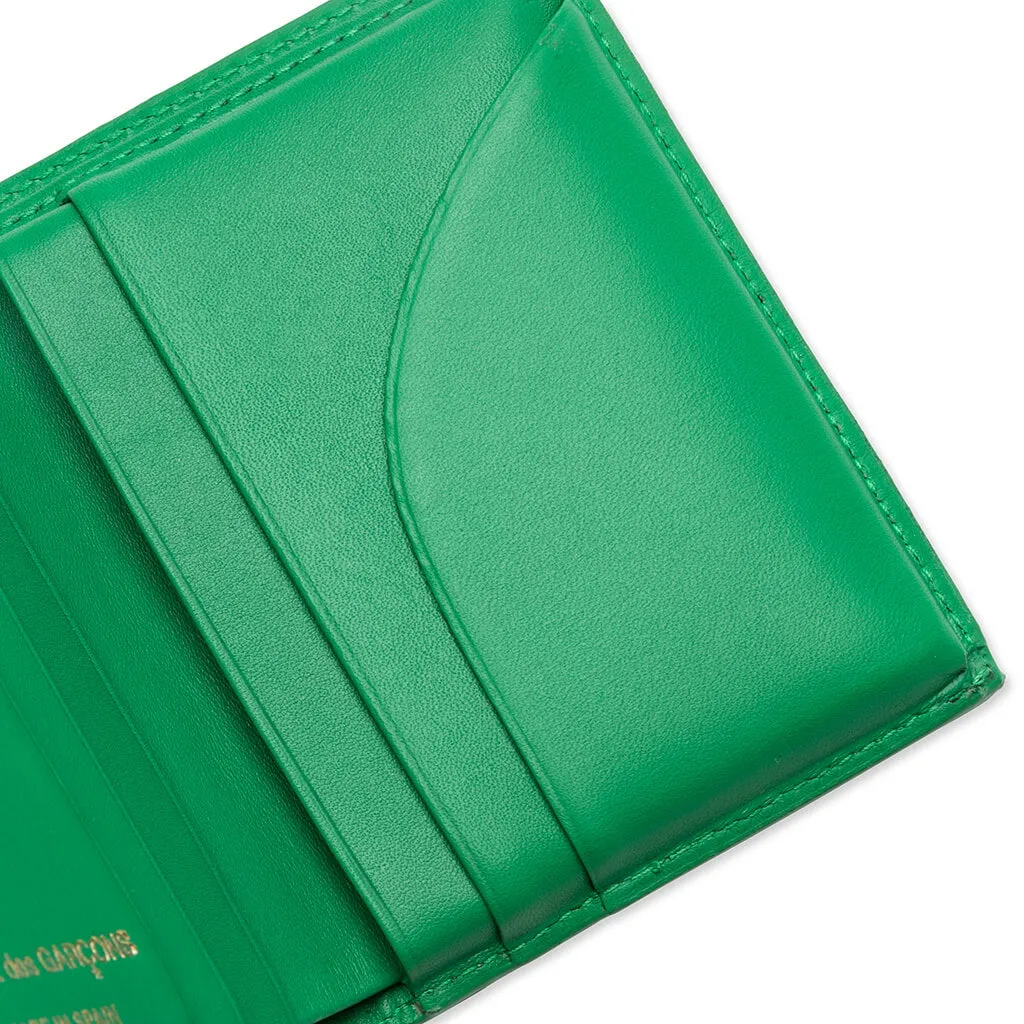 Comme des Garcons Forest Wallet - Green