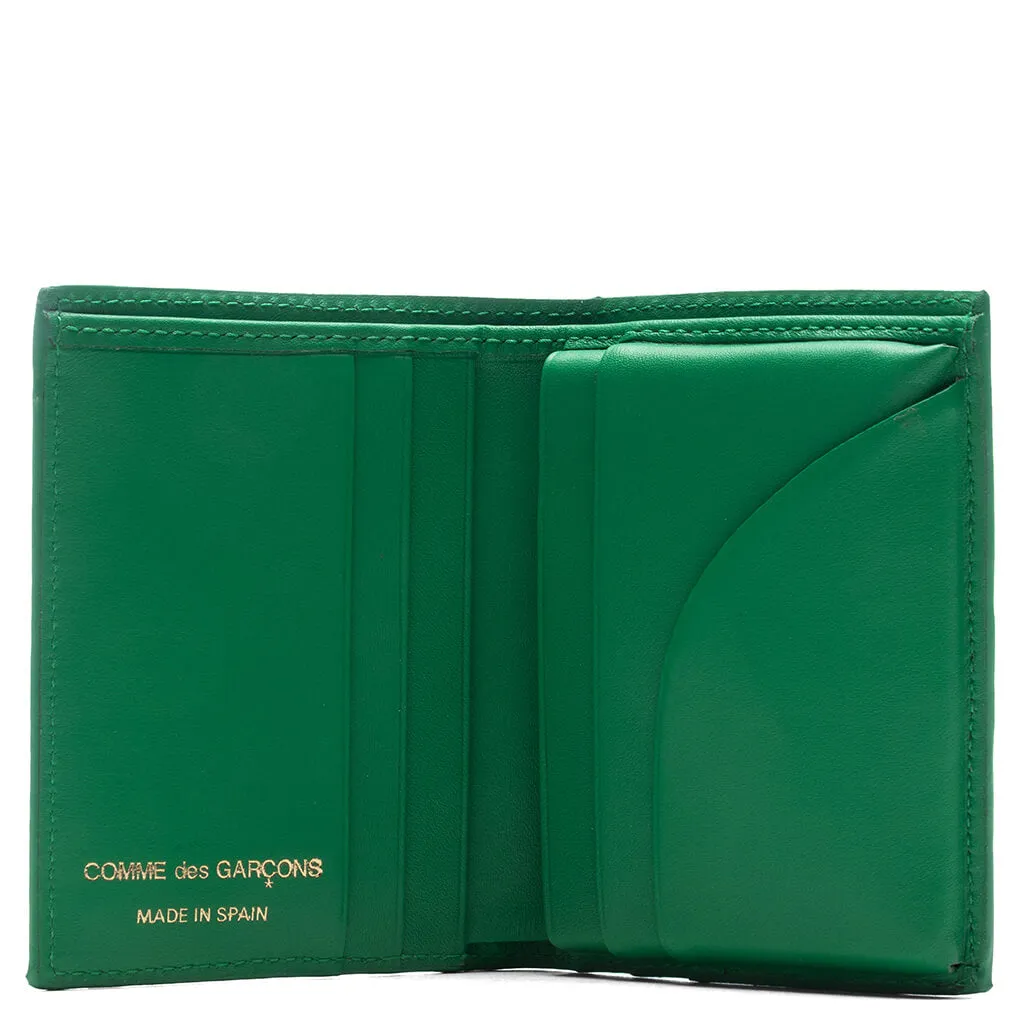 Comme des Garcons Forest Wallet - Green