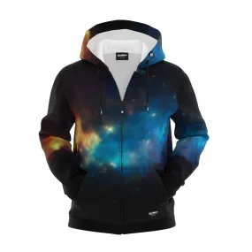 Cosmic Embrace Zip Up Hoodie