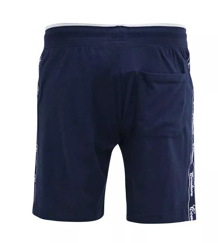 D555 Mens Couture Elasticated Waistband Shorts With Branded Side Panels (BRANTHAM)