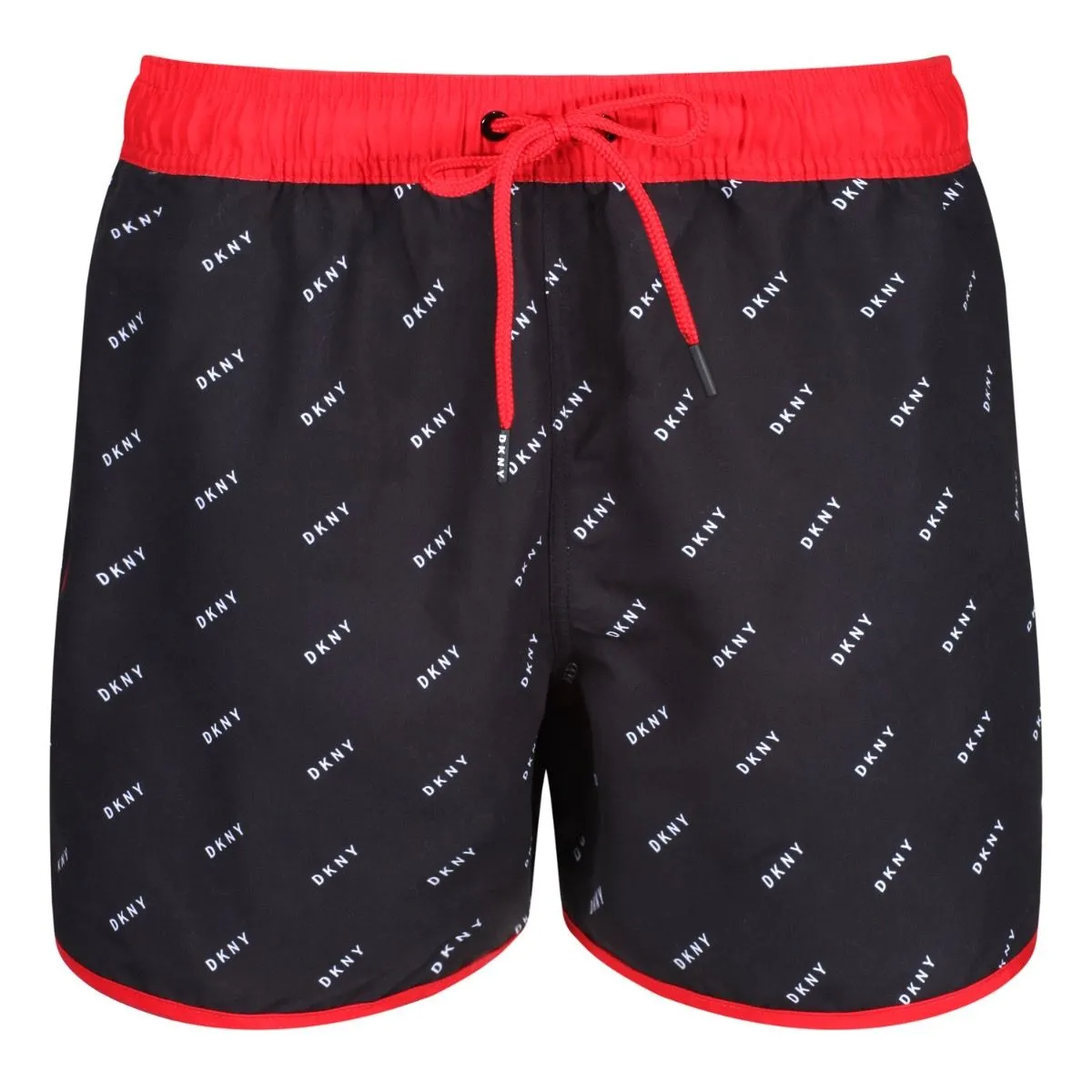 DKNY Azores Swim Shorts Black/Spotlight Red