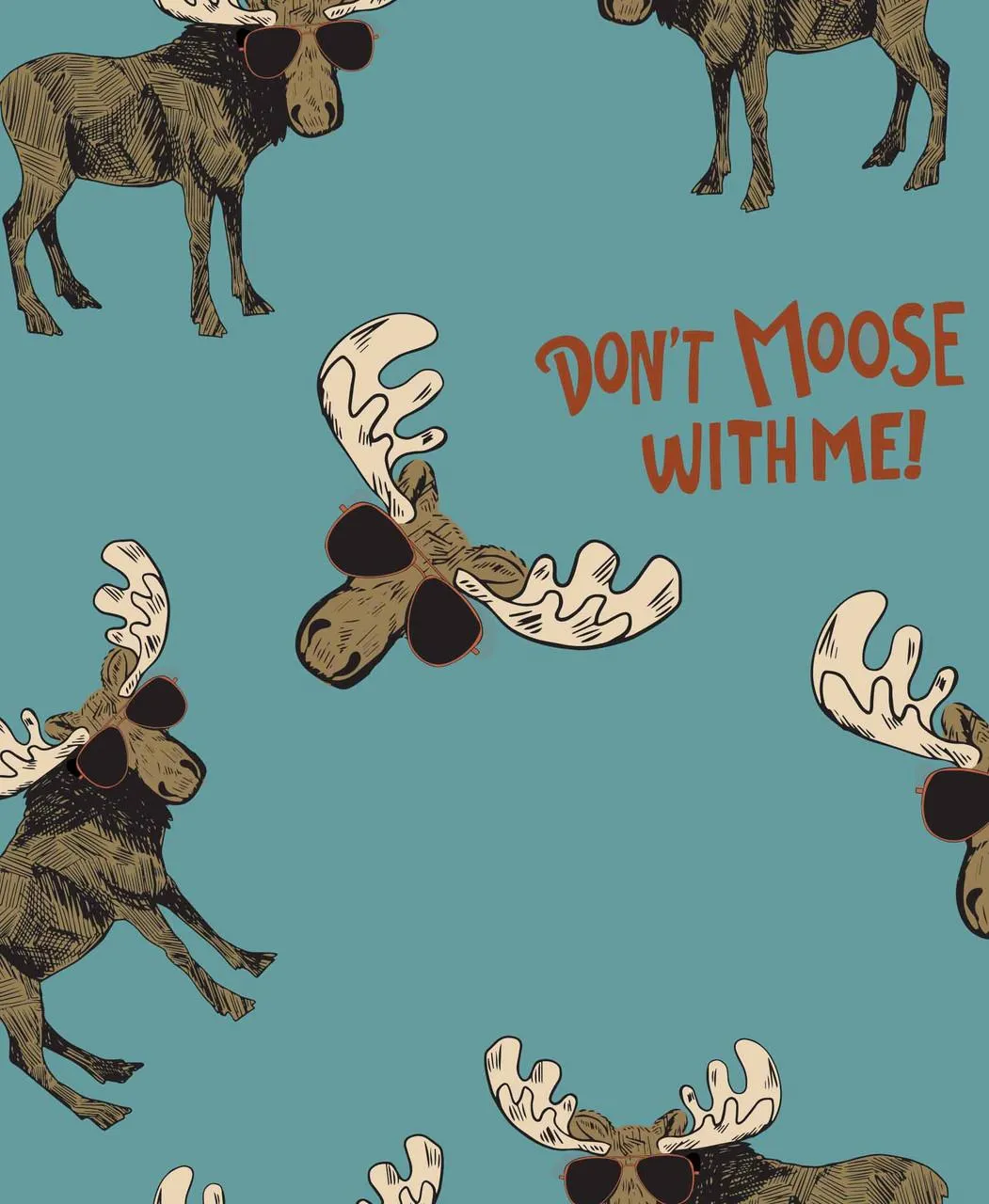Don't Moose Women's Tank & Short Set