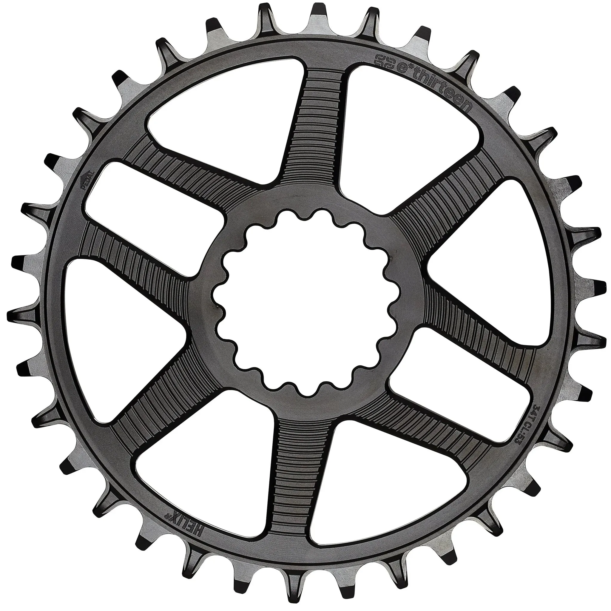E Thirteen Helix Race Direct Mount Chainring - Black