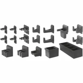 Easyfix Set of Holders with Plastic Hooks