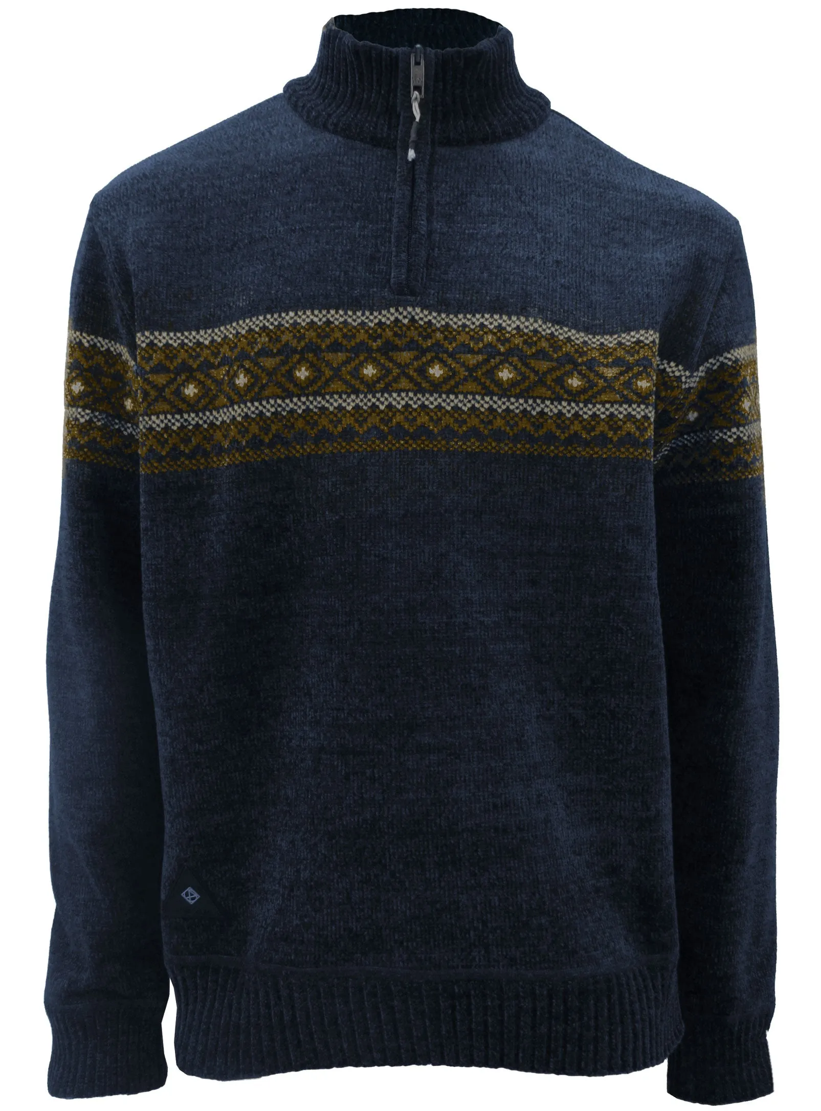 ETHAN | Mock neck bonded sweater || ETHAN | Pull en laine à col montant