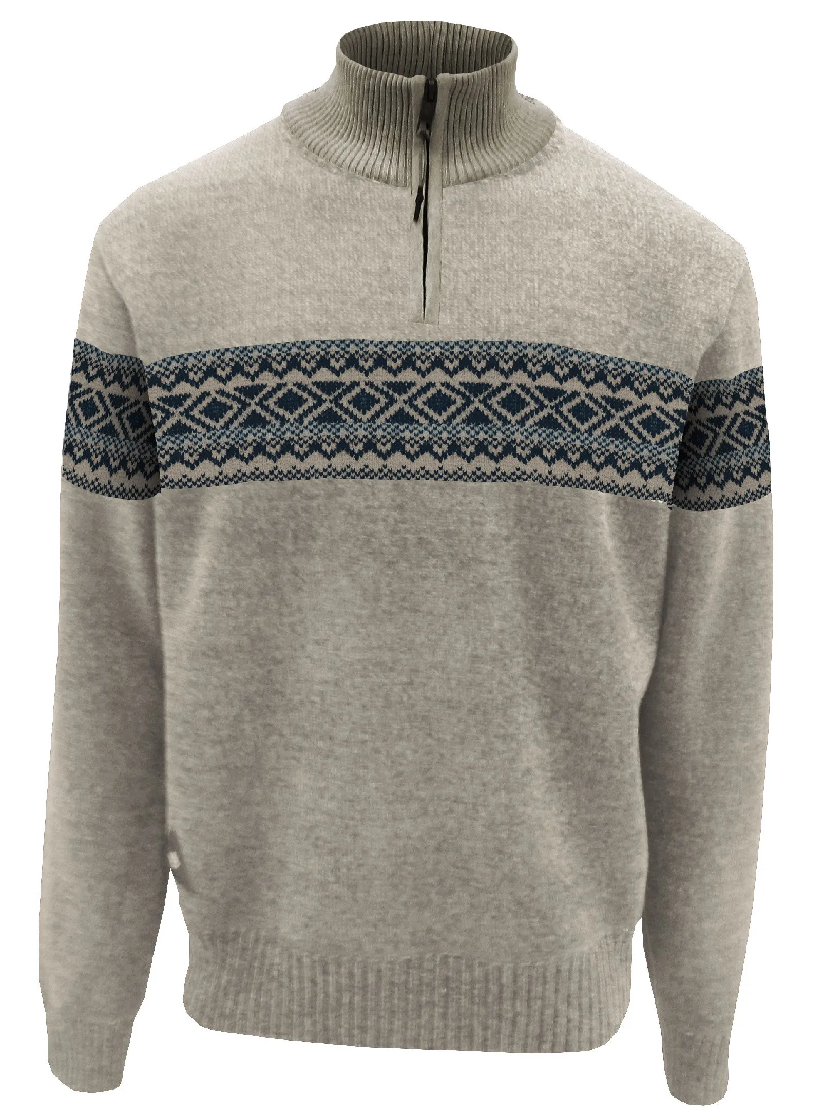 ETHAN | Mock neck bonded sweater || ETHAN | Pull en laine à col montant