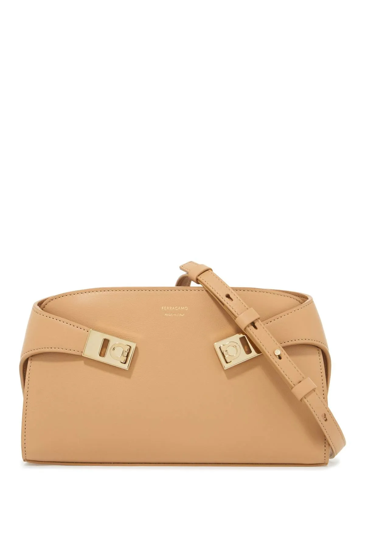 FERRAGAMO Luxurious Leather Crossbody Bag for Fashion-Forward Women