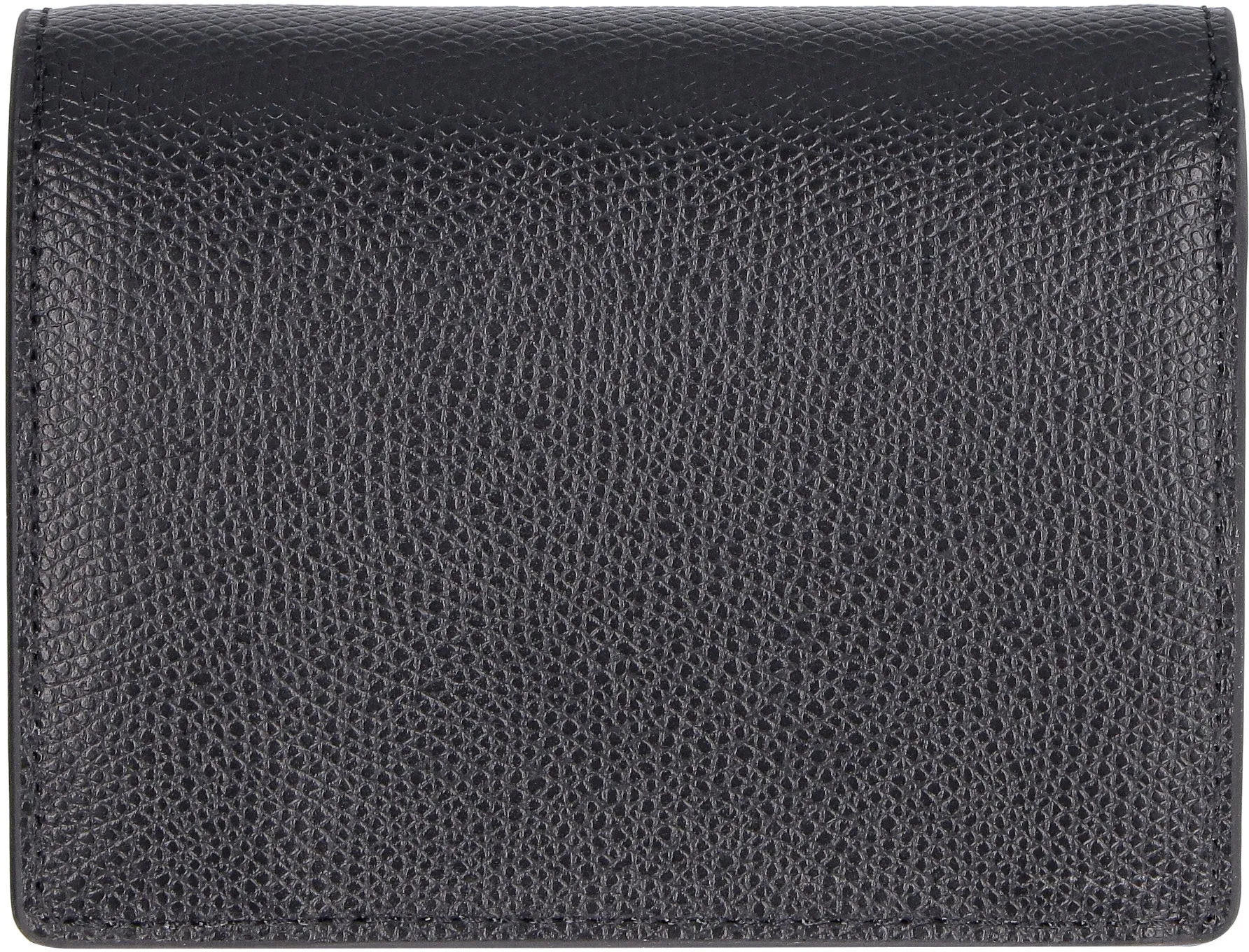 Furla 1927 Logo Plaque Pebbled Wallet