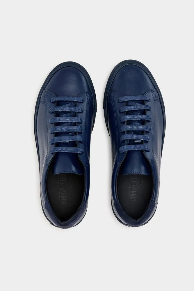 GCV2 Low Sneaker - Navy Leather