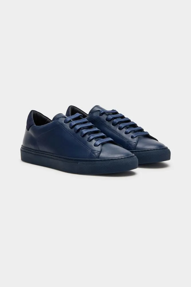 GCV2 Low Sneaker - Navy Leather