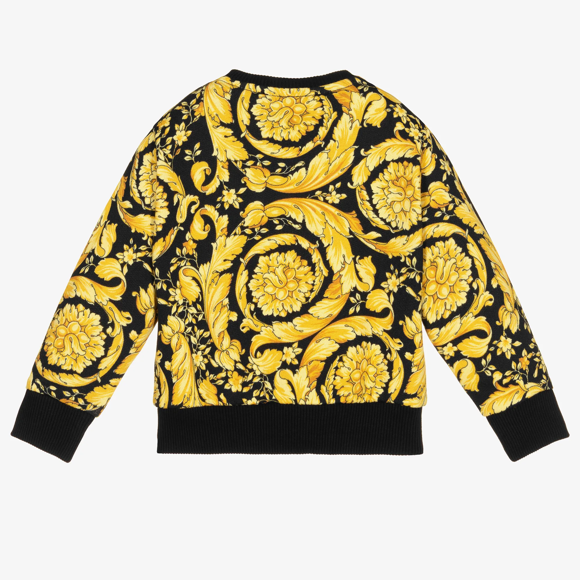 Gold Barocco Baby Sweater