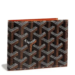 Goyard Victoire Black/Tan Wallet