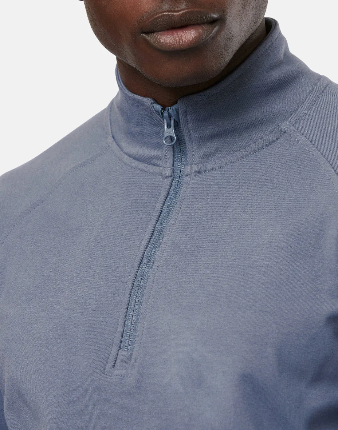 Gym+Coffee Mens Chill Half Zip Top