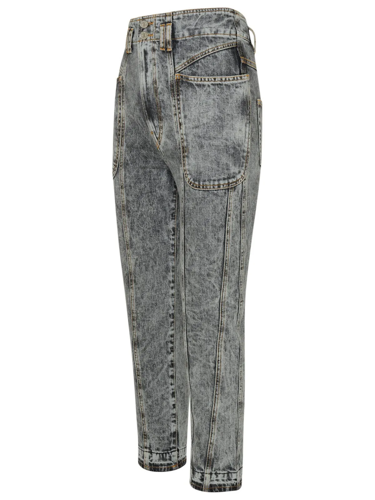 Isabel Marant toile Tuscon Tapered-Leg Jeans