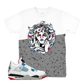 Jordan 4 What The Split Medusa Shirt