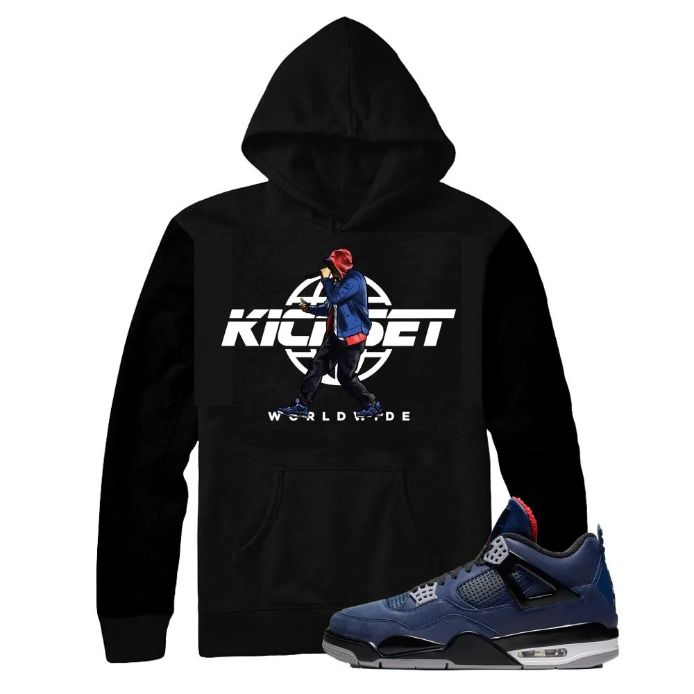 Jordan 4 Winter Loyal Blue Eminem Hoodie