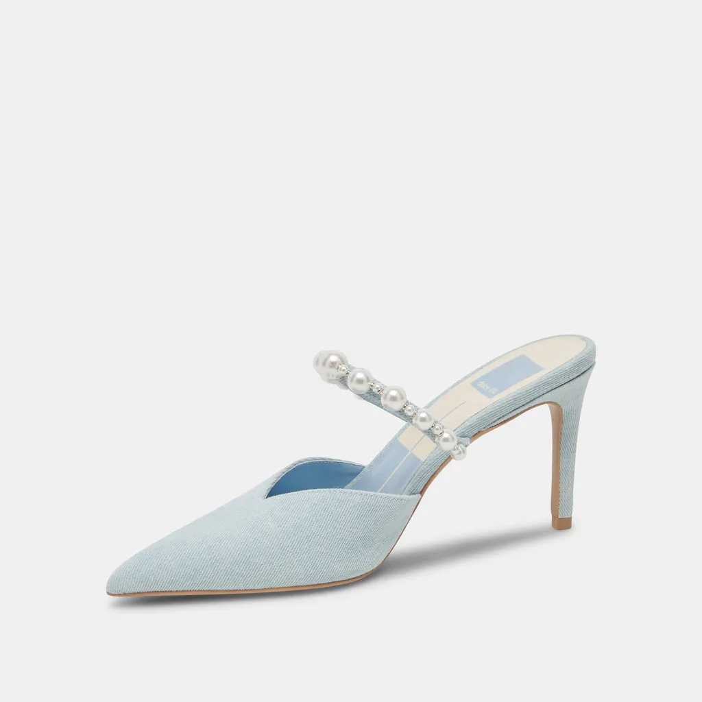 KANIKA HEELS LIGHT BLUE PEARLS– Dolce Vita 6940679962690