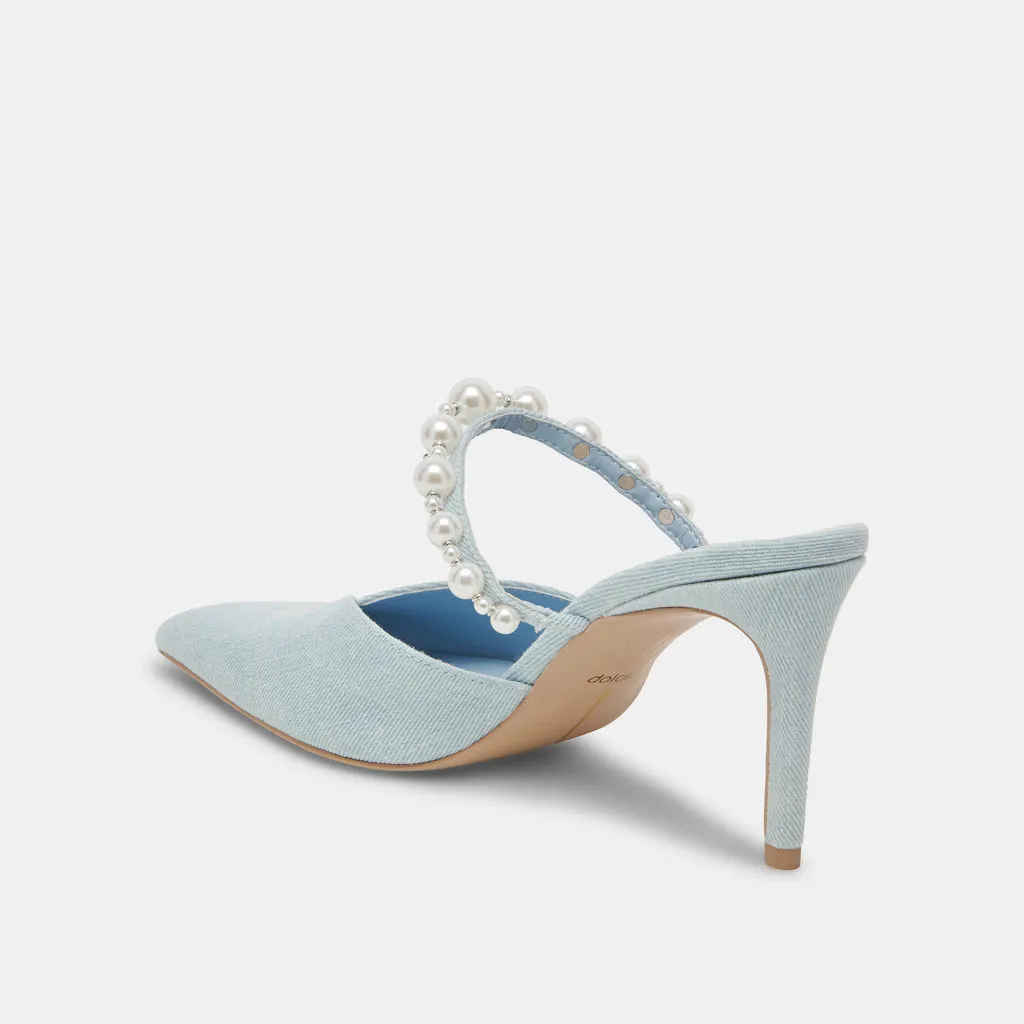 KANIKA HEELS LIGHT BLUE PEARLS– Dolce Vita 6940679962690