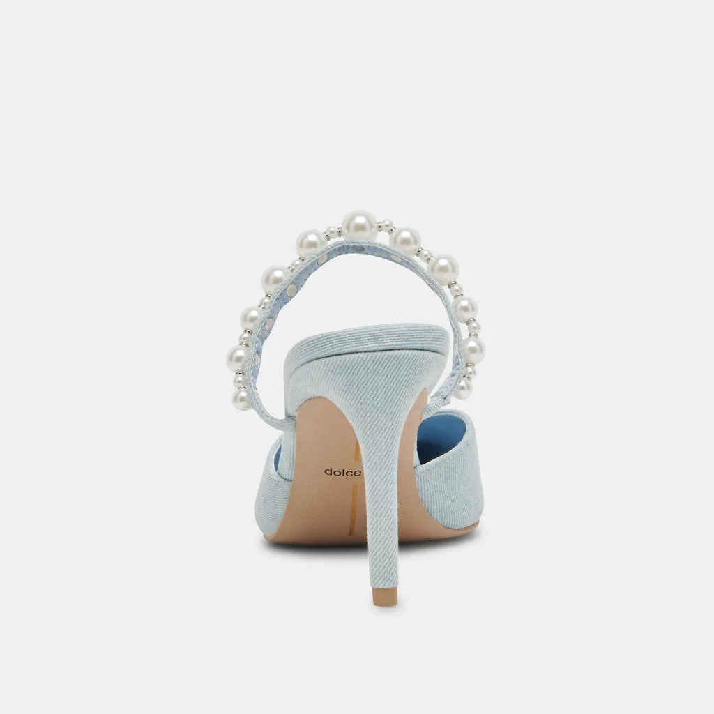 KANIKA HEELS LIGHT BLUE PEARLS– Dolce Vita 6940679962690