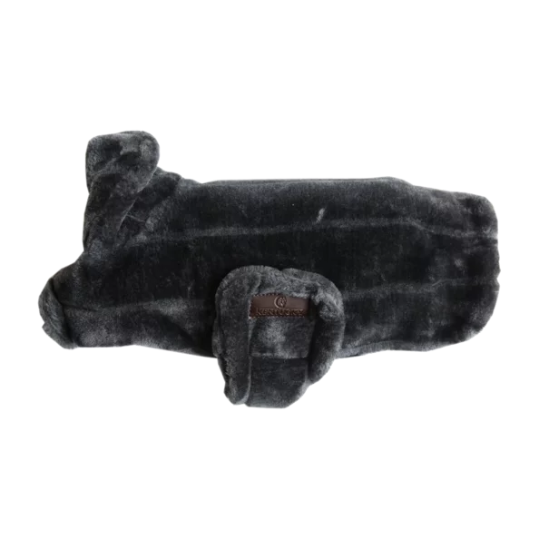 Kentucky Dog Coat Fake Fur - Grey