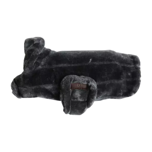 Kentucky Dog Coat Fake Fur - Grey