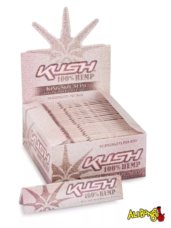 Kush Pink Full Box Ultra Thin King Size Rolling Papers