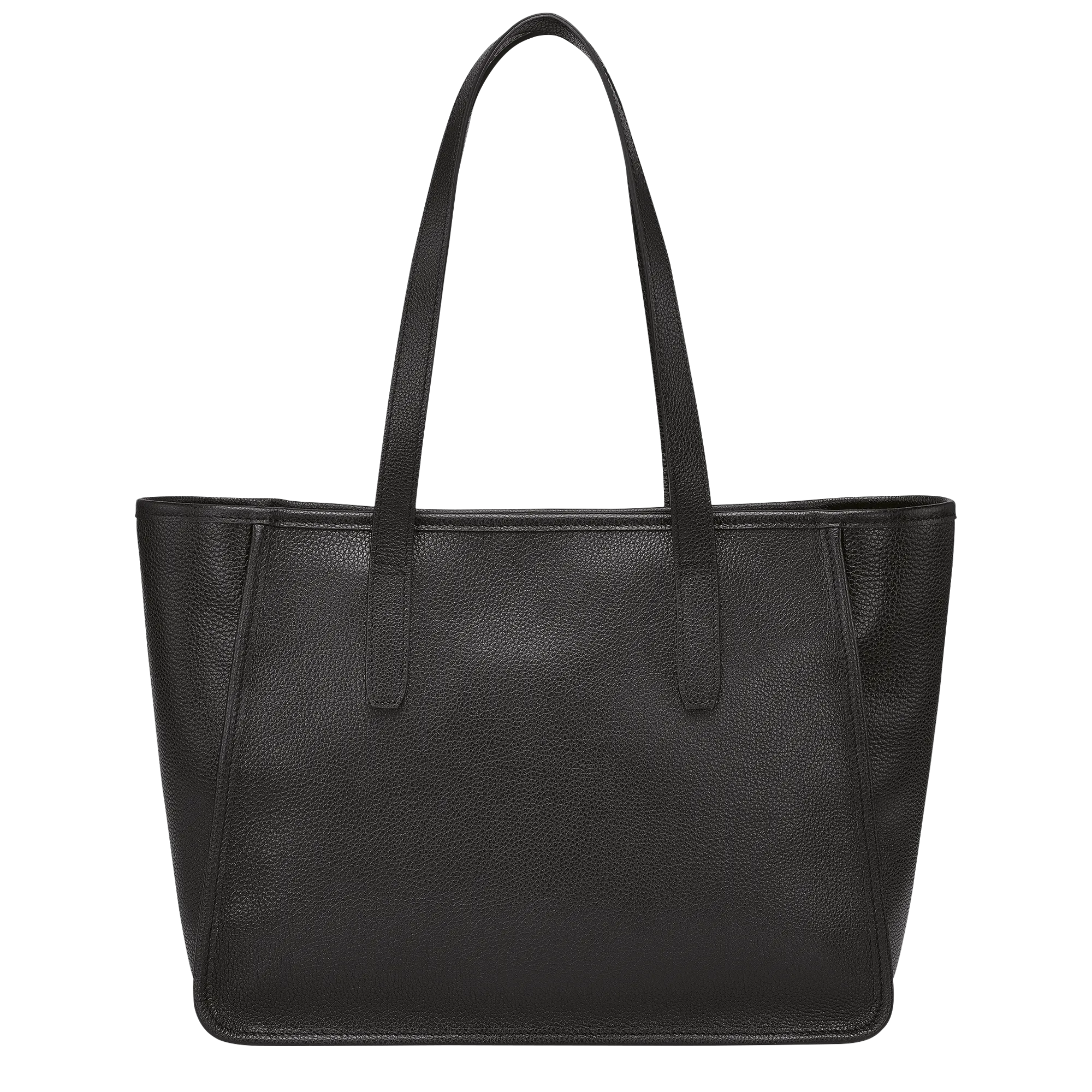 Le Foulonné L Tote bag Black - Leather